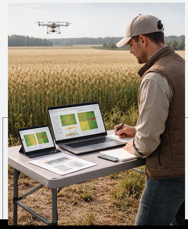 Система AI прогнозирования урожайности для точных агрономий в Соли-Илецке
