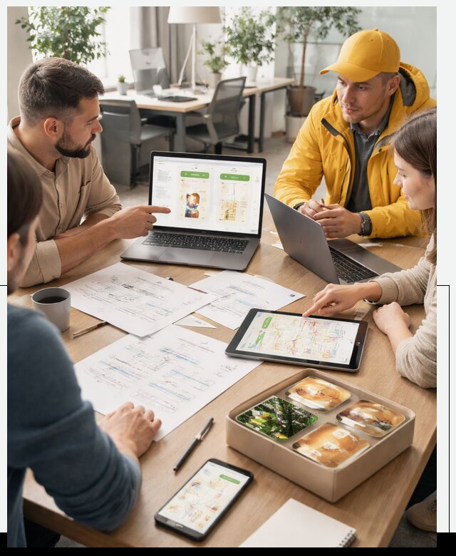 Разработка агрегатора доставки еды в Соли-Илецке от 15627 р., АвикейСои